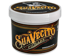 Suavecito Original Hold Pomade 32oz tub front view with all-day styling packaging