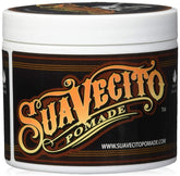 Suavecito Original Hold pomade 5oz jar close-up showing flexible hold for all-day styling.