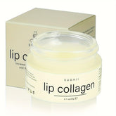 SUDAJI lip collagen peptide jar offering deep hydration for smoother lips.