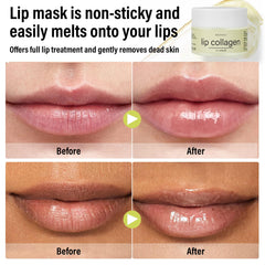 SUDAJI night lip mask application demonstrates overnight hydration.