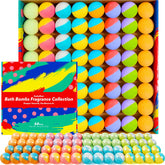 SudsyRoar 64-pack bath bombs box for at-home spa rituals