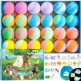 SudsyRoar bath bombs with glow-in-the-dark toys provide fun at bath time.