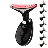 Suenohyu red-light therapy face wand front view, compact for on-the-go skincare.