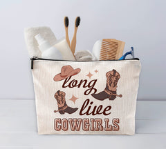 Sufamb bolso maquillaje beige con detalles: tamaño ideal para viaje.