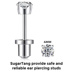 SugarTang all-in-one ear piercing kit pack includes extra studs and backs