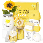 Suhctuptx birthday gift yellow box ready for gifting and sunshine