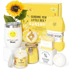 Suhctuptx birthday gift yellow box ready for gifting and sunshine