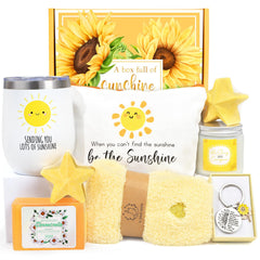 Suhctuptx Sunshine Gift Tumbler keeps drinks hot for hours, ideal for recovery days
