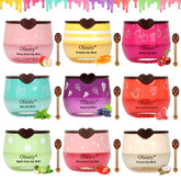 Sulily bee lip balm honey pot honey jar offers lasting hydration for lips