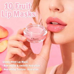 Sulily bee lip balm honey pot watermelon jar delivers fruity aroma and lasting moisture