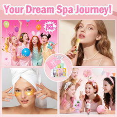 Sulily lip masks spa sleepover shot, repairing and hydrating lips for youthful glow.