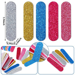 Sumind emery board shows rough and fine surfaces for precise nail finish.