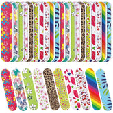 Sumind nail files with round ends for comfortable shaping of natural nails