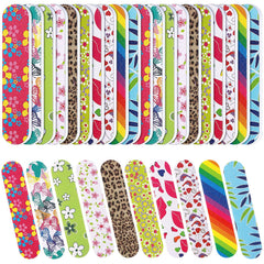 Sumind nail files with round ends for comfortable shaping of natural nails