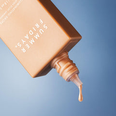 Summer Fridays Illuminating Drops swatch on skin reveals natural glow