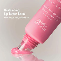 Summer Fridays balm being applied to lips for visible smoothness and instant softening