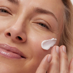 Summer Fridays Rich Cushion Face Cream swatch on skin demonstrating long-lasting moisture