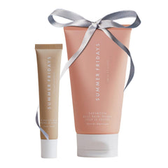 Summer Fridays Vanilla Lip Butter Balm jar hydrates dry lips with silky nourishment.