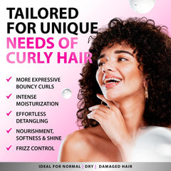 SUNATORIA Curly Hair Mask jar open reveals creamy texture for deep conditioning