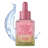 Sunday Essence collagen serum bottle closeup highlighting hydration and glow.