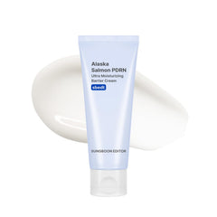 SUNGBOON EDITOR Alaska Salmon PDRN cream tube shows rich texture for deep hydration