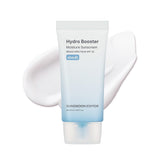SUNGBOON EDITOR Hydro Booster Sunscreen packaging image showcases travel-friendly design for on-the-go protection.