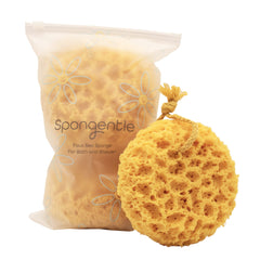 Sunlite Spongentle smooth side loofah for gentle cleansing and skin comfort.