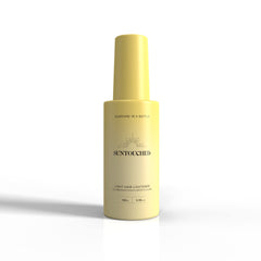 Suntouched Beach Blonde Hair Lightener spray bottle closeup for easy at home lightening