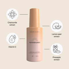Suntouched Sun Hair Lightener under sun promotes natural heat activated lightening