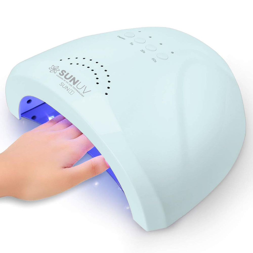 SUNUV Nail Dryer front view for efficient home gel curing.