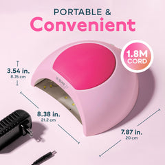 SUNUV SUN2C auto sensor activates curing with hands-free operation