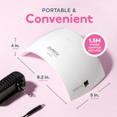 SUNUV SUN9C pink sensor operation demonstrates hands-free curing.