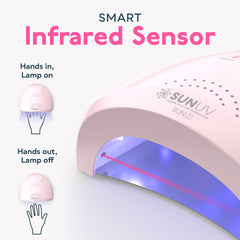 SUNUV SUNone Pink three-timer settings for customized curing