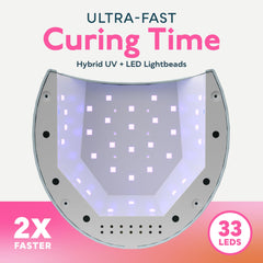 SUNUV UV LED Nail Lamp removable-base image demonstrates flexible gel artistry at home.