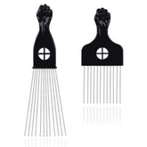 Supaze hair pick showing ergonomic handle for comfortable grip during styling