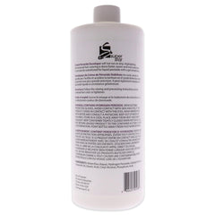 Super Star 10v Cream Peroxide Developer close-up highlights creamy formula ideal for even application