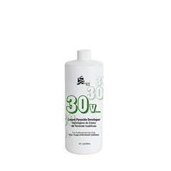 Super Star Creme Peroxide Developer 30 Volume bottle for even color lift and consistent mixing.