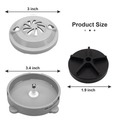 SuperDi BF-004 magnetic impeller component ensures consistent water flow