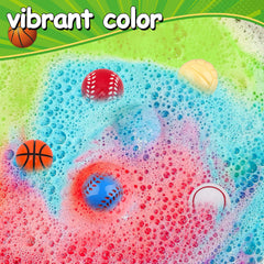 SUPERGFS organic bath bombs with shea butter for sensitive skin