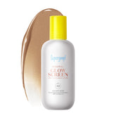 Supergoop Glowscreen Drops Golden Hour bottle provides radiant mineral protection