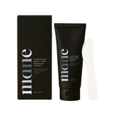 Superior Mane razorless cream tube close-up highlighting cooling effect for men