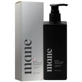 Superior Mane root activator shampoo bottle shows premium scalp care for fuller-looking hair.