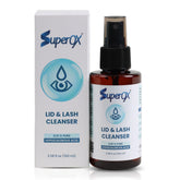 Superox eyelid cleanser bottle 100ml for gentle eye hygiene