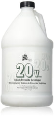 Superstar Stabilized Cream Developer bottle shows non-drip gel formula for precise highlights.