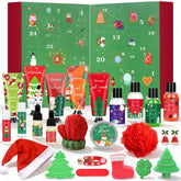 SUPERSUN skincare advent calendar 2025 packaging design, ideal for gifting and festive unboxing