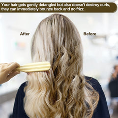 Superwash Plus wide-tooth comb designed for curls and waves