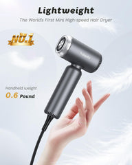 SUPGALIY 1500W dryer delivers fast drying and reduced styling time
