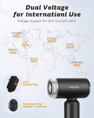 SUPGALIY lightweight travel dryer compact design for easy packing