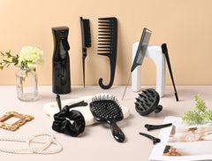 SUPHOUSE soft scalp massager shampoo brush soothing cleanse while stimulating scalp during shower.