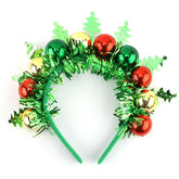 SuPoo Christmas headband with seven mirror-ball spheres adds dazzling party sparkle for parties